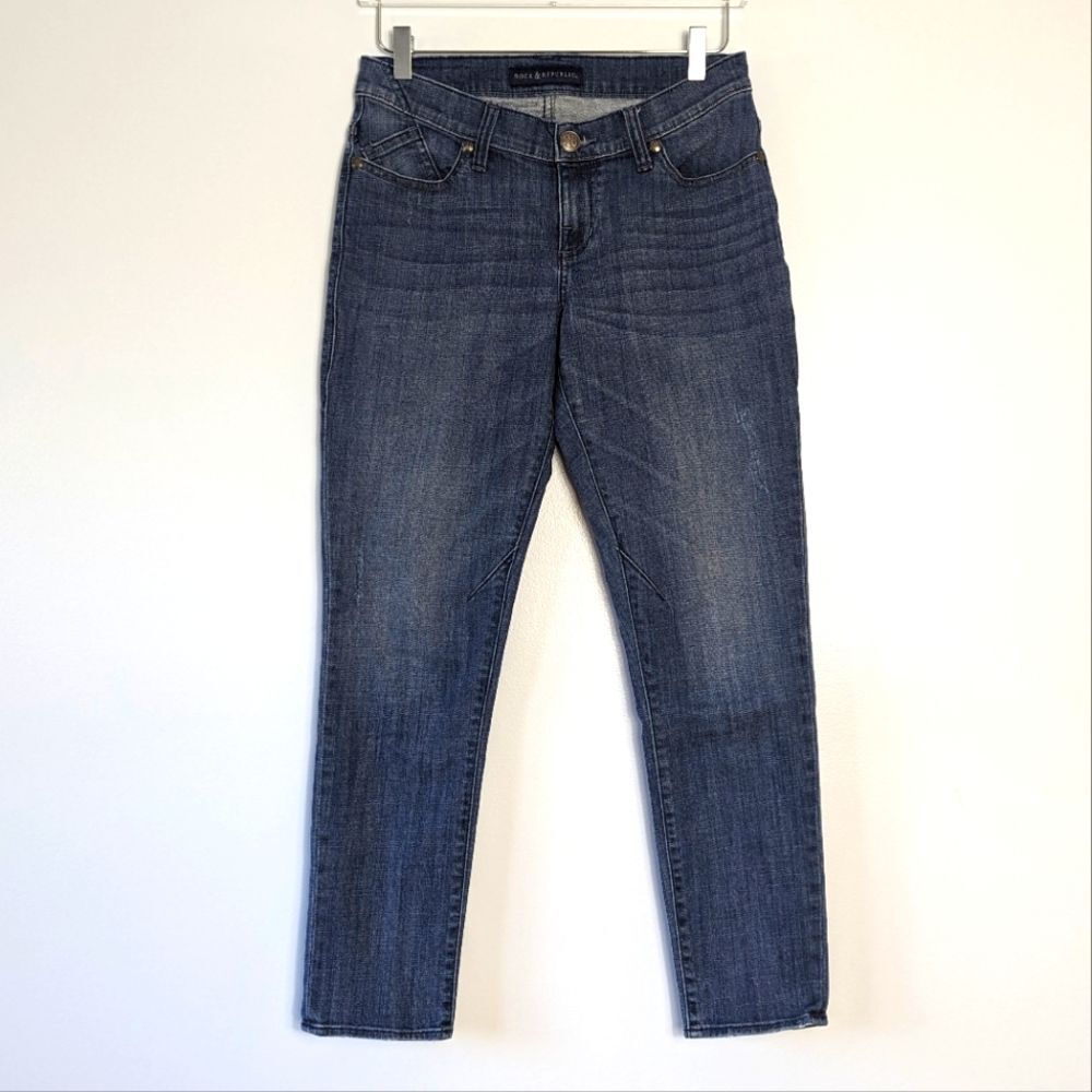 Rock & Republic EMO Mid Rise Ankle Jeans 4